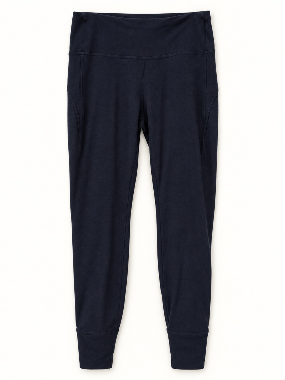 Lululemon Navy Cropped Jogger Yoga Pants Size 10